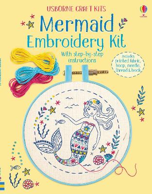 Embroidery Kit: Mermaid book