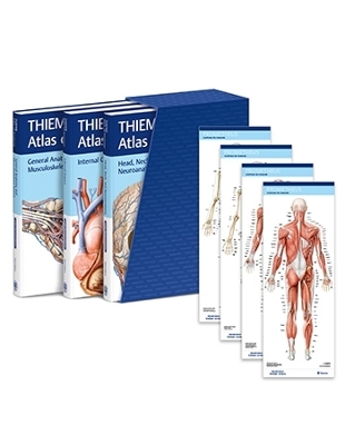 THIEME Atlas of Anatomy, Latin Nomenclature, Three Volume Set, Third Edition book