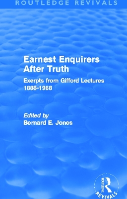 Earnest Enquirers After Truth book