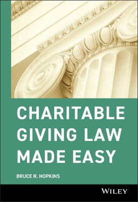 Charitable Giving Law Made Easy book