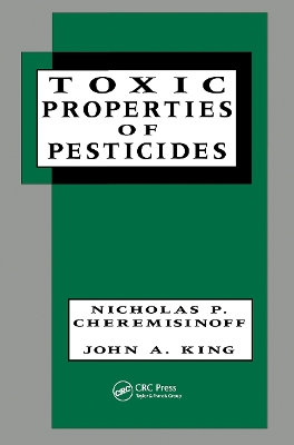 Toxic Properties of Pesticides book