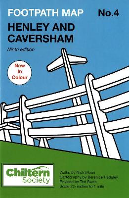 Footpath Map No. 4 Henley and Caversham: Ninth Edition - In Colour by Nick Moon