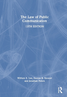 The Law of Public Communication book