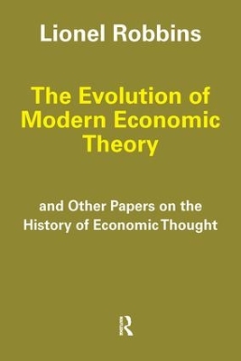 Evolution of Modern Economic Theory book