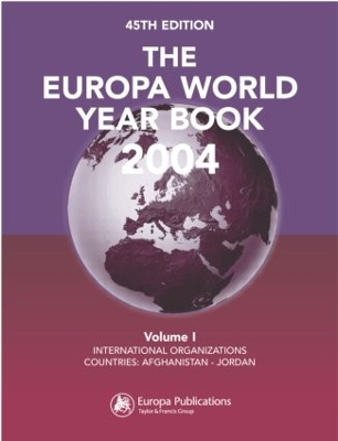 The Europa World Year Book by Europa Publications