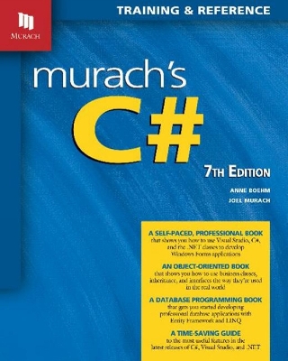 Murach's C# (7th Edition) book