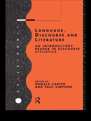 Language, Discourse and Literature by Ronald Carter