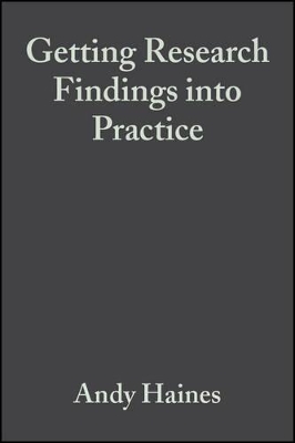 Getting Research Findings into Practice book