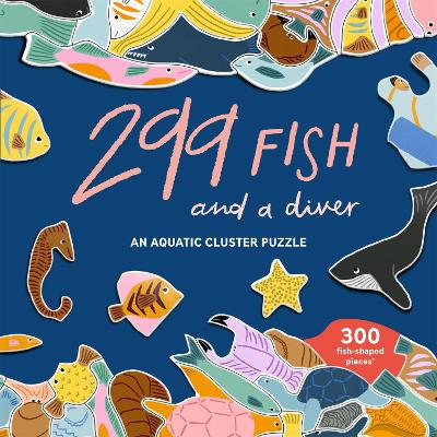 299 Fish (and a diver): An Aquatic Cluster Puzzle book