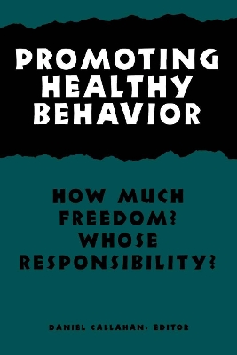 Promoting Healthy Behavior book