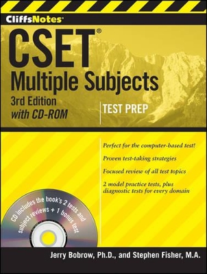 CliffsNotes CSET: Multiple Subjects with CD-ROM: 3rd Edition book