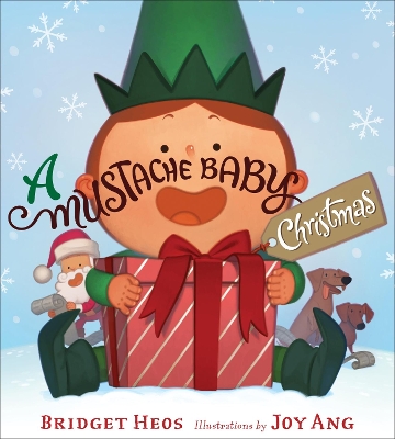 Mustache Baby Christmas by Bridget Heos