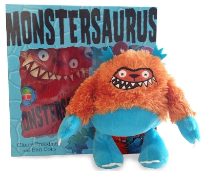 Monstersaurus Book and Toy by Claire Freedman
