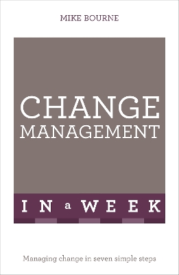 Change Management In A Week book