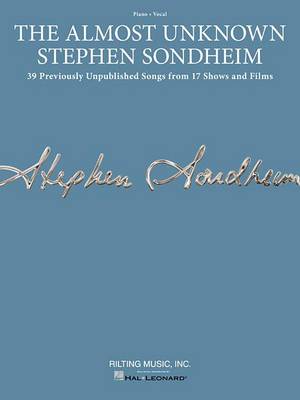 Almost Unknown Stephen Sondheim book