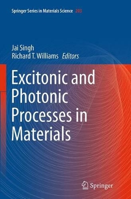 Excitonic and Photonic Processes in Materials book