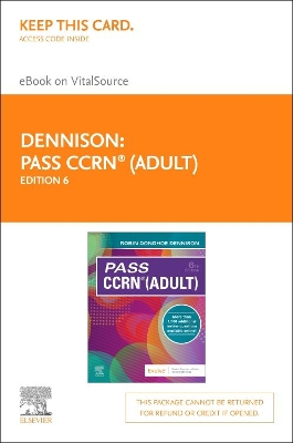 Pass Ccrn®! - Elsevier eBook on Vitalsource (Retail Access Card) book