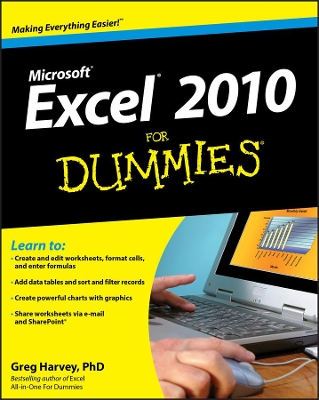 Excel 2010 For Dummies book
