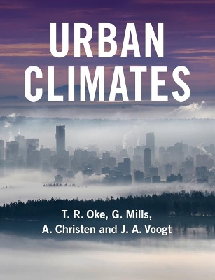 Urban Climates book