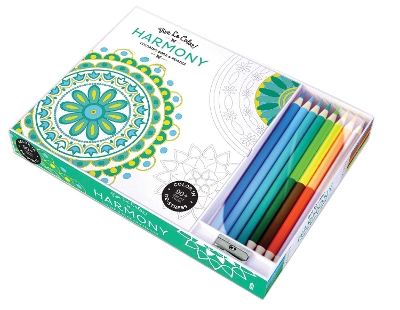 Vive Le Color! Harmony (Coloring Book and Pencils): Color Therapy Kit book