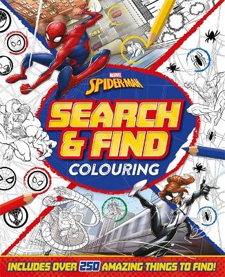 Marvel Spider-Man: Search & Find Colouring book