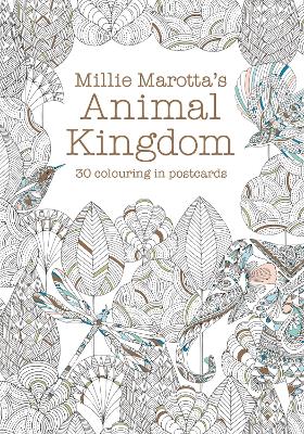 Millie Marotta's Animal Kingdom Postcard Book: 30 beautiful cards for colouring in book