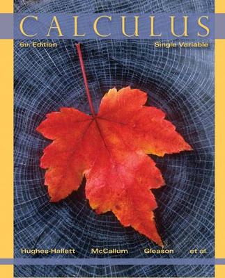 Calculus by Deborah Hughes-Hallett