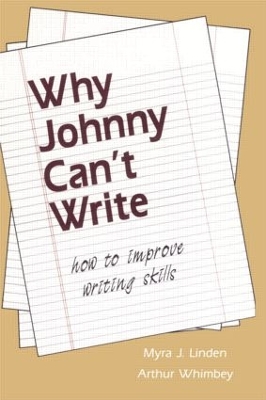 Why Johnny Can't Write book