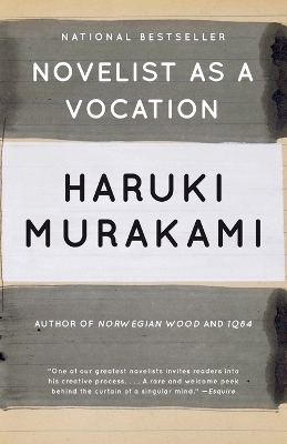 Novelist as a Vocation book