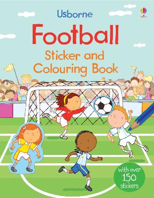 Football Sticker and Colouring Book book