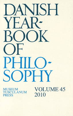 Danish Yearbook of Philosophy book