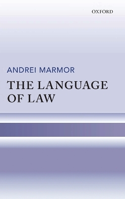 The Language of Law book