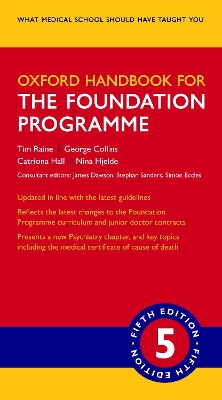 Oxford Handbook for the Foundation Programme book