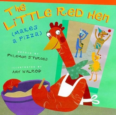 Little Red Hen Makes a Pizza book