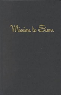 Mission to Siam book