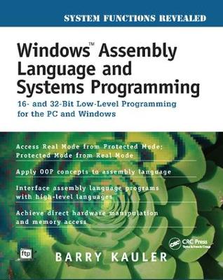 Windows Assembly Language and Systems Programming book