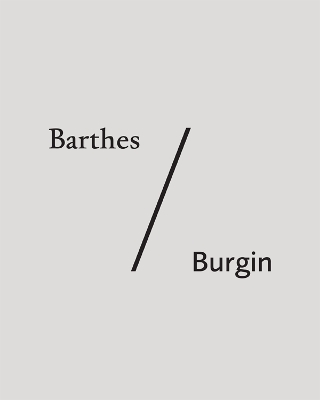 Barthes/Burgin book