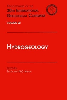 Hydrogeology: Proceedings of the 30th International Geological Congress, Volume 22 book