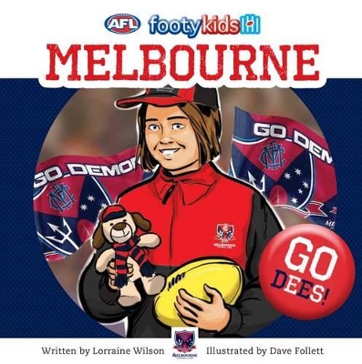 AFL: Footy Kids: Melbourne book