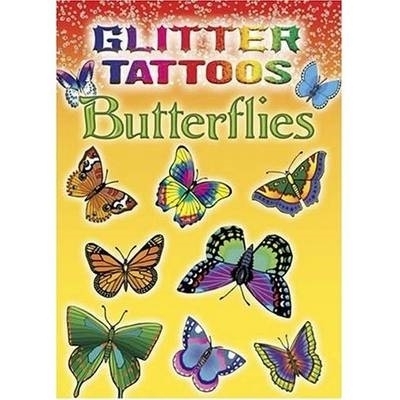 Glitter Tattoos Butterflies book