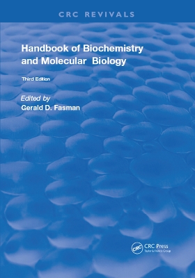 Handbook of Biochemistry: Section C Lipids Carbohydrates & Steroids, Volume l by Gerald D Fasman