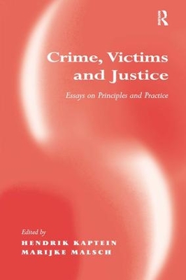 Crime, Victims and Justice book