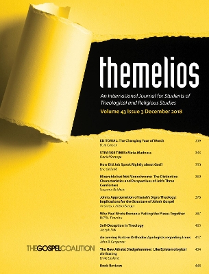 Themelios, Volume 43, Issue 3 book