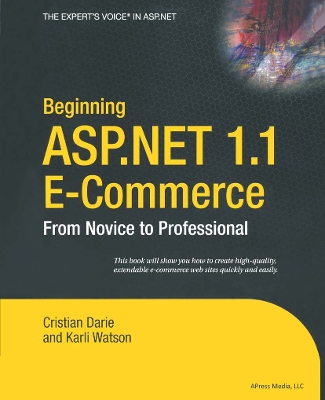 Beginning ASP.NET 1.1 E-Commerce book