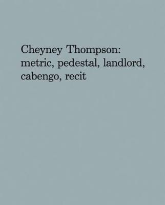 Cheyney Thompson book