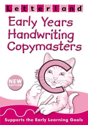 Early Years Handwriting Copymasters: Copymasters by Lyn Wendon