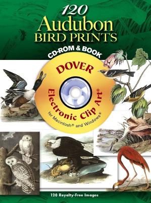 120 Audubon Bird Prints CD-ROM and Book book