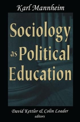 Sociology as Political Education book