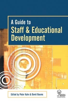 Guide to Staff & Educational Development by David Baume
