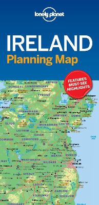 Lonely Planet Ireland Planning Map book